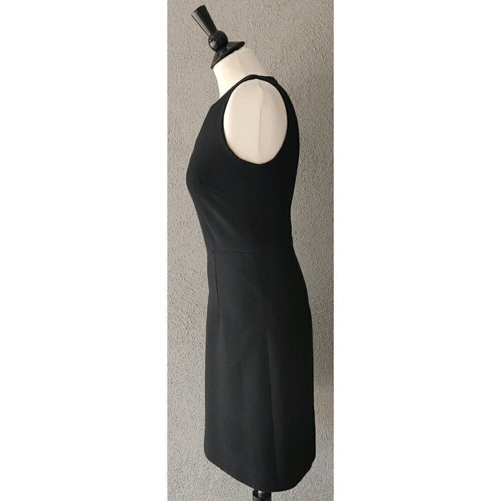 Milly A-Line Peekaboo Mini Sheath Dress in Black Size 4 - Picture 3 of 7